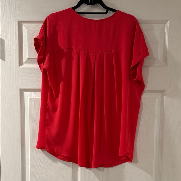 Pleione Vibrant Red Blouse - Picture 4 of 4